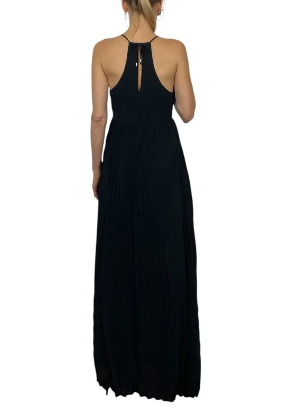 Abercrombie and Fitch Maxi Dress XS Black Halter